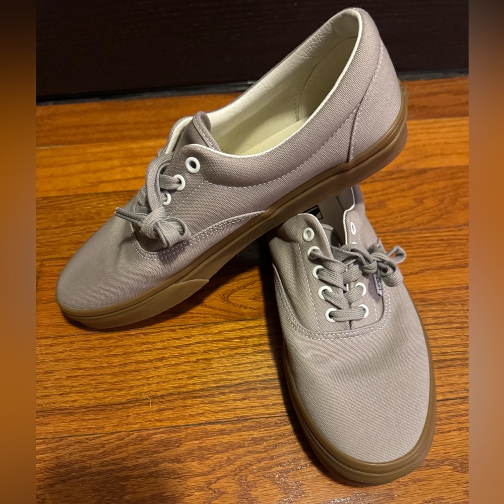 Vans Men's Taupe Canvas Sneakers Size 11.5 - Picture 8 of 10